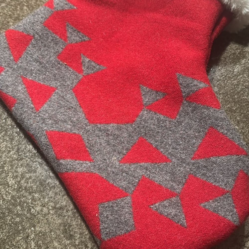 Pendleton wool Xmas Stocking - Picture 4 of 5
